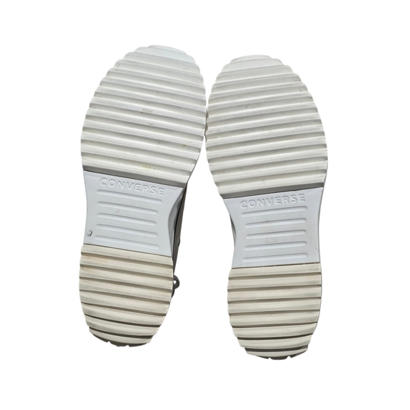 Converse Run Star Hike Ox Vintage White ( Men's 10.5 Women's 12 ) Sneakers - Picture 8 of 9